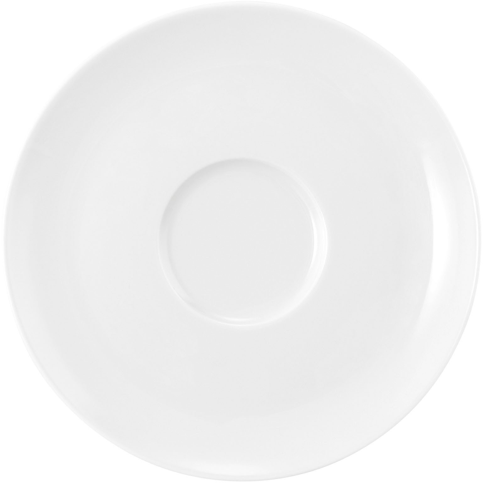 Seltmann Weiden Untertasse Liberty weiß, (1 St), Untere zu Tasse, Untersatz