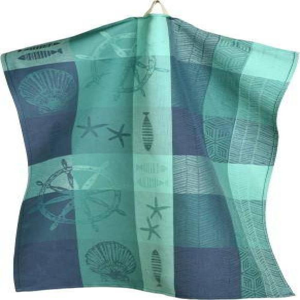 sander table + home Geschirrtuch Arena aqua 50 x 70 cm, (1x Geschirrtuch), günstig online kaufen