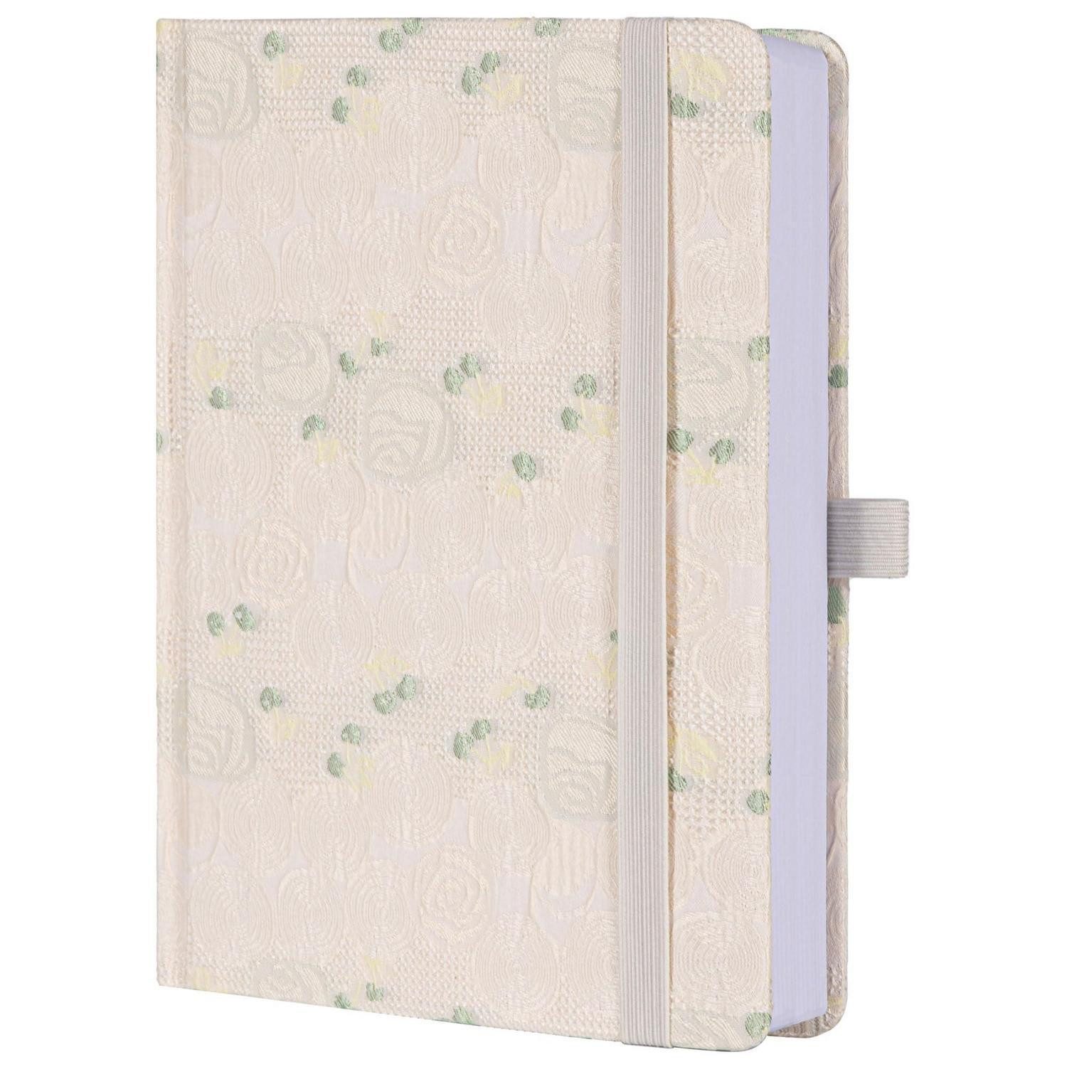 LuxusKollektion Tagebuch Notizbuch A5 Blumen Hardcover Liniert 316 Seiten