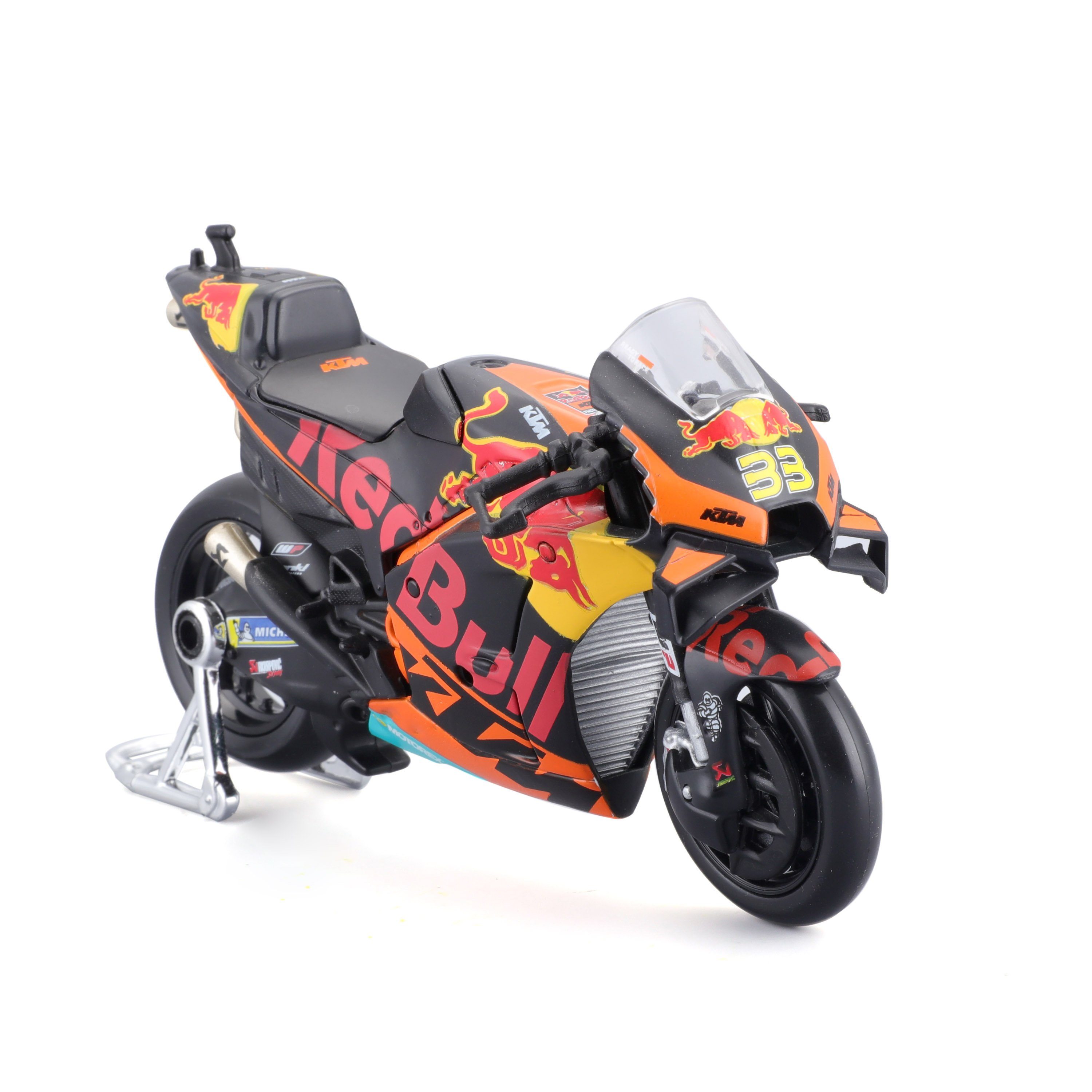 Maisto® Modellmotorrad MotoGP RedBull KTM '21 #33 Brad Binder, Maßstab 1:18
