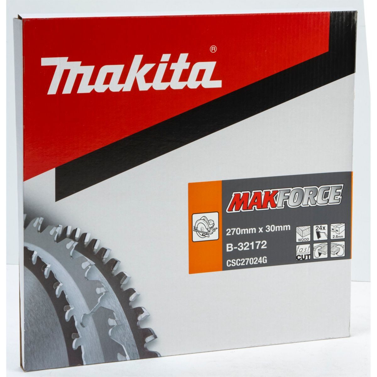Makita Kreissägeblatt MAKFORCE Sägeblatt 270x30x24Z