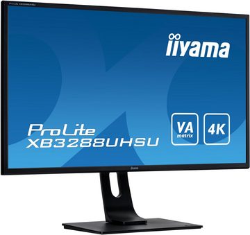 Iiyama Polite XB3288UHSU-B1 Gaming-Monitor (81,3 cm/31,5 ", 3840 x 2160 px, 4K Ultra HD, 3 ms Reaktionszeit, 60 Hz, VA LCD)