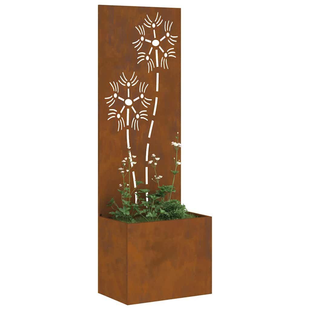 vidaXL Wandbild Garten Sichtschutz-Leinwand Rostig 50 günstig online kaufen