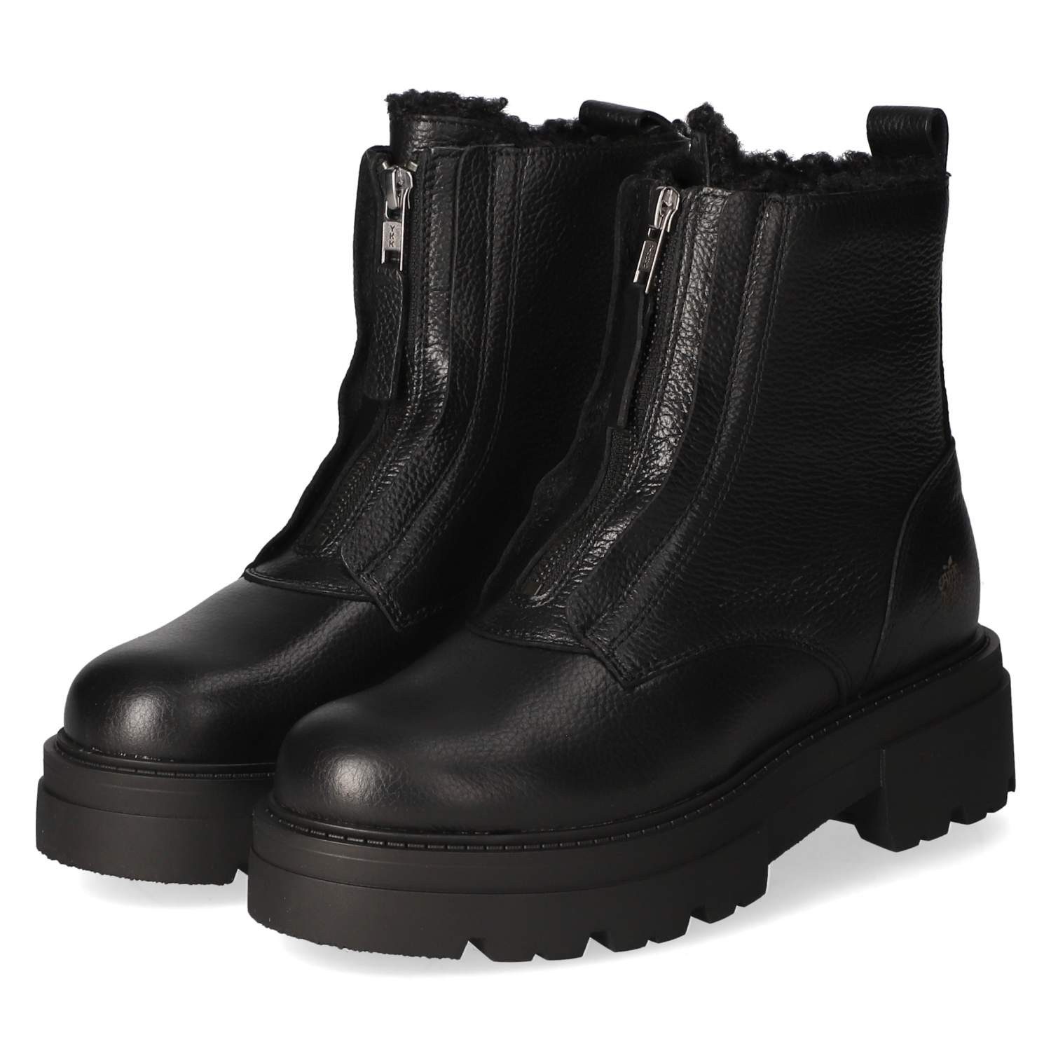 Apple of Eden Apple of Eden BIG STAR 1 black/Grain Cow Damen Glattleder black Winterstiefel