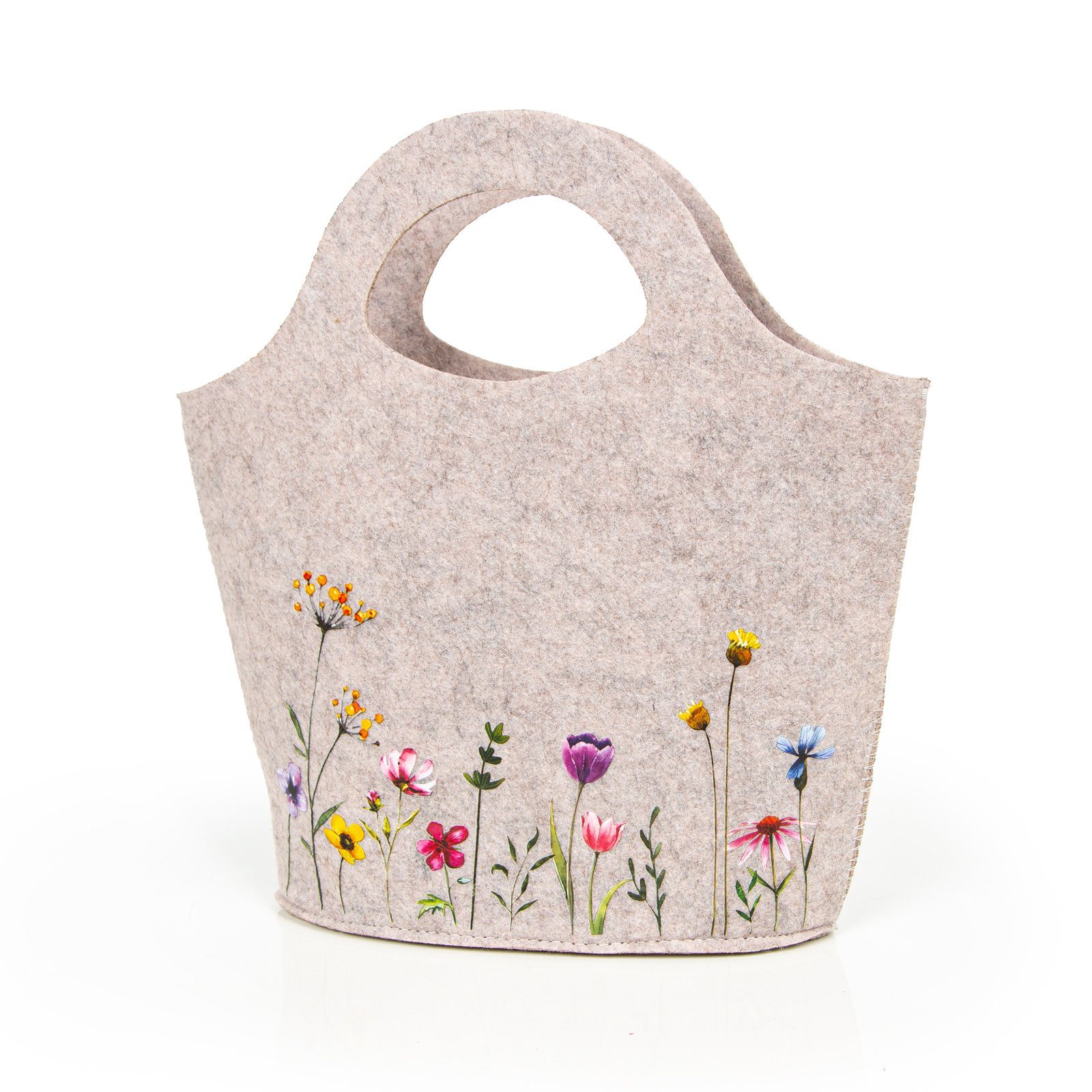 Geschenkbox Geschenktasche aus Filz 27 x 27 x 6 cm Osternest