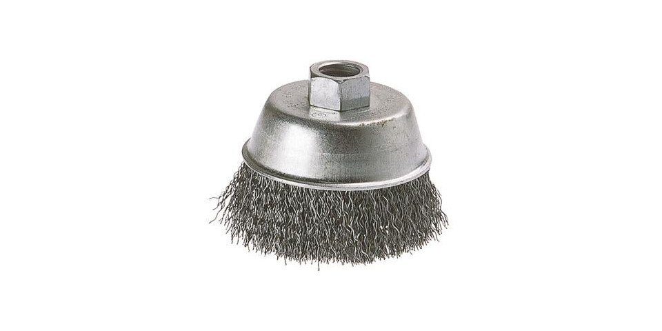 Wolfcraft Schleifaufsatz Wolfcraft Topfdrahtbürste Ø 70 mm