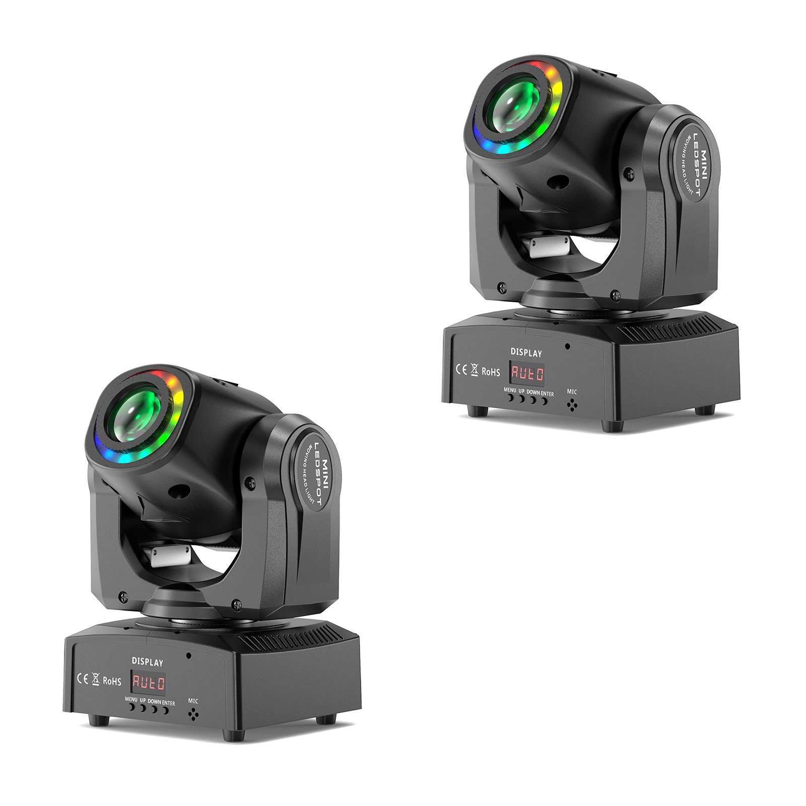 ZonQoonz Discolicht 120W Moving Head Light, BühnenLicht Gobo Strahl Für DJ Party Disco