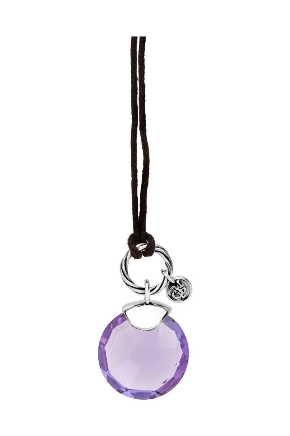 Marc O'Polo Collier Textilband Sterling-Silber 80cm Karabiner BA9190120389