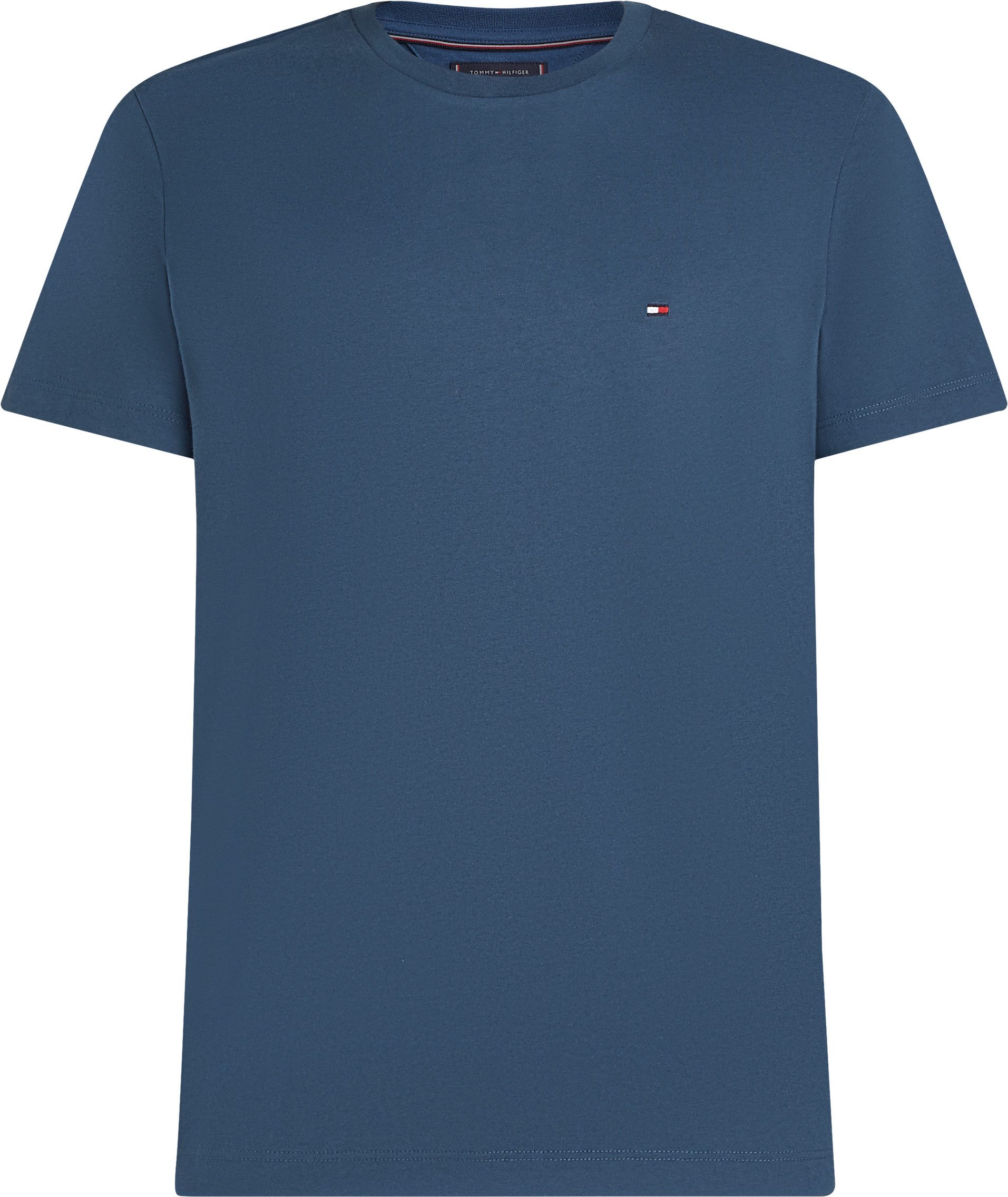 T-Shirt ESSENTIAL REGULAR FIT SOLID mit Stickerei