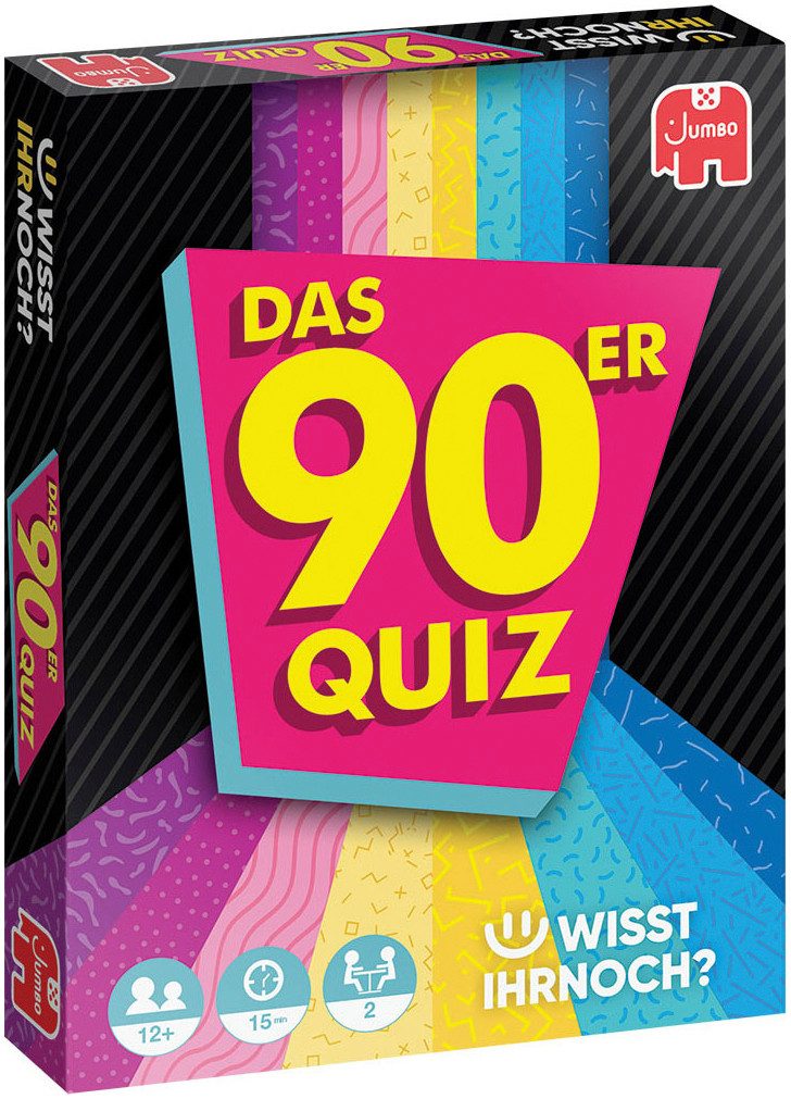 Jumbo Игры Spiel Wisst Ihr noch? Das 90er Quiz, Quizspiel