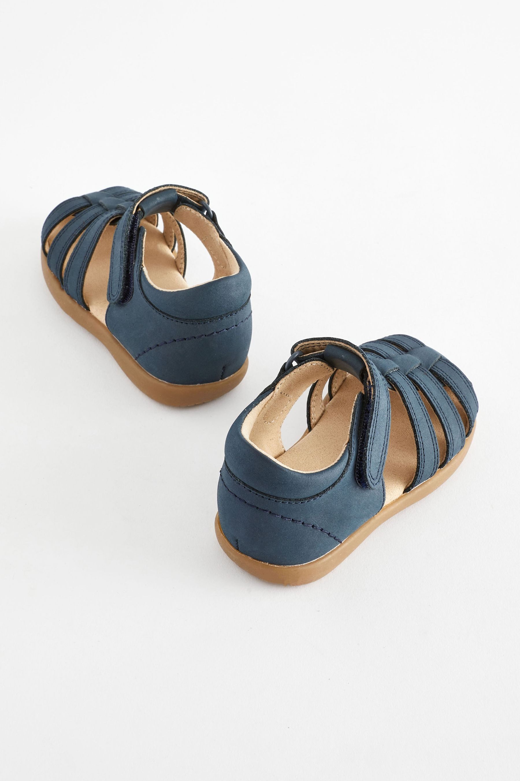 Next Baby Ledersandalen für Laufanfänger, Klettriemen Lauflernschuh (1-tlg)