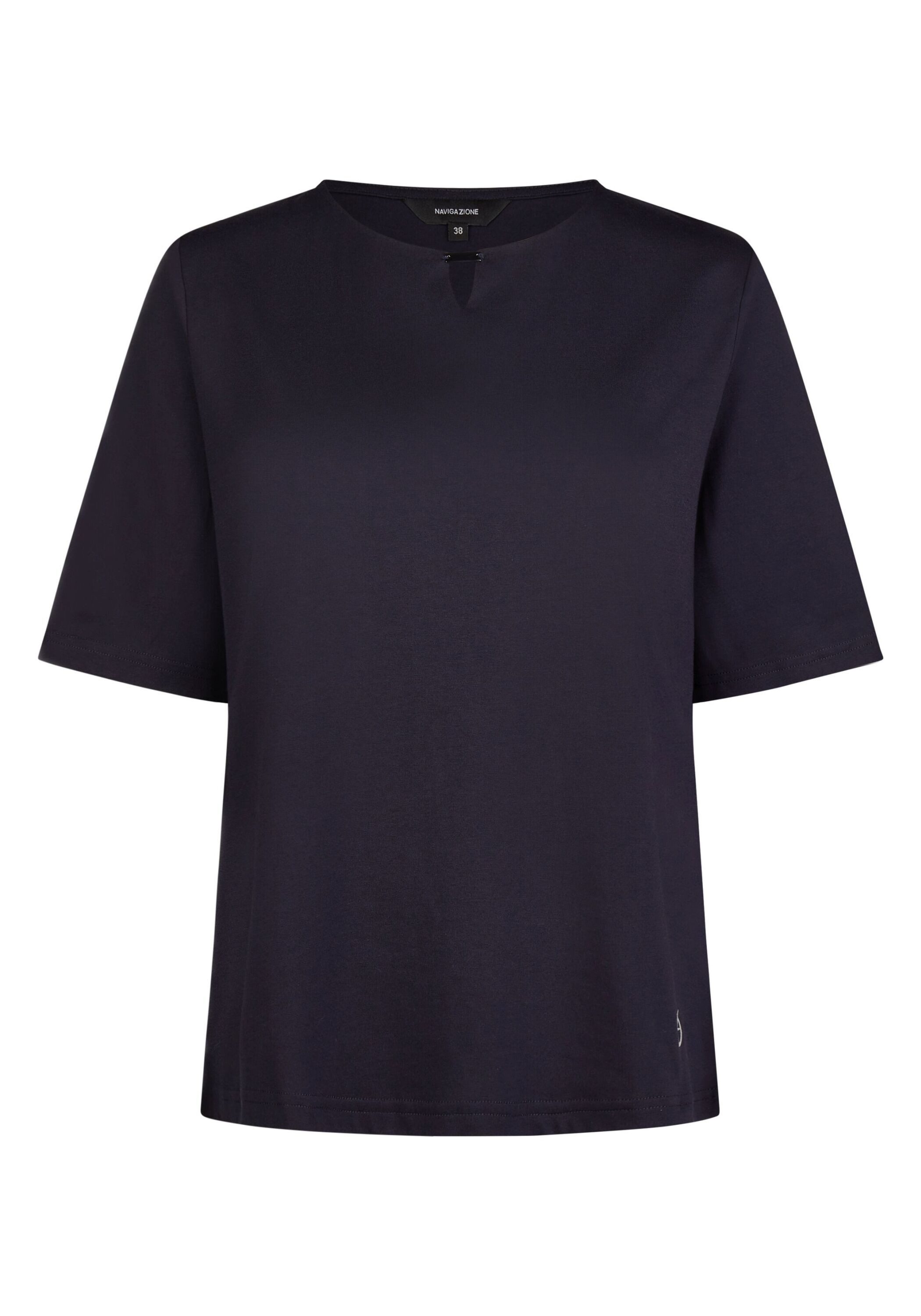 NAVIGAZIONE Print-Shirt (1-tlg) mit geschlitztem Ausschnitt günstig online kaufen