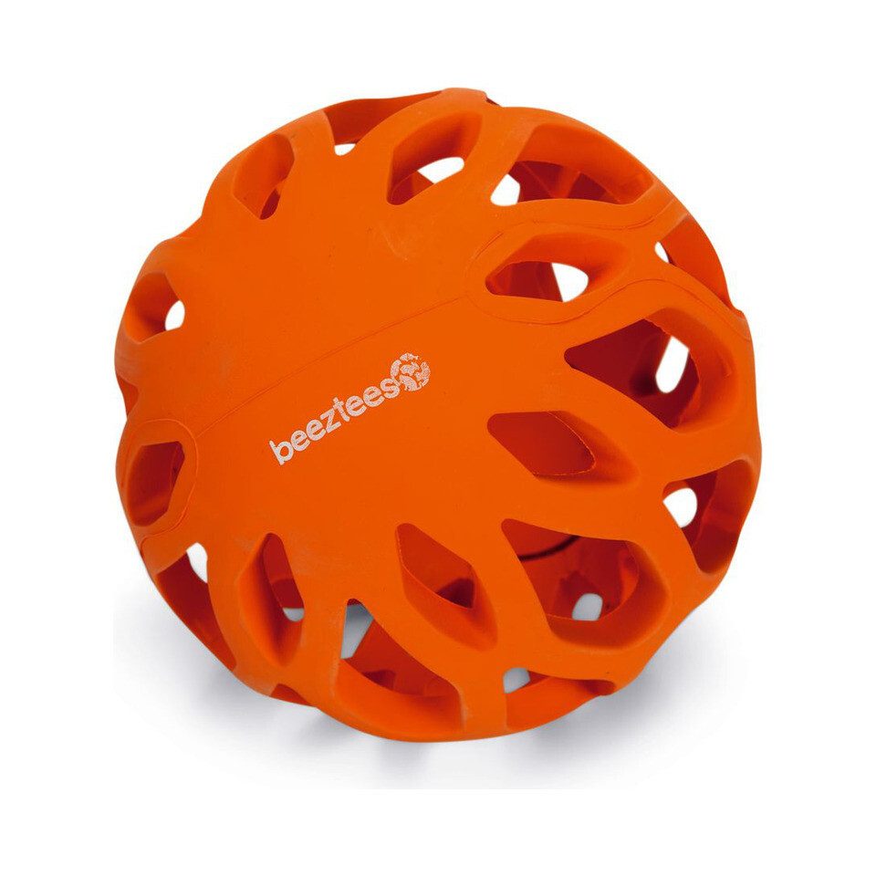 Tierball Hundespielzeug Ball Koko orange