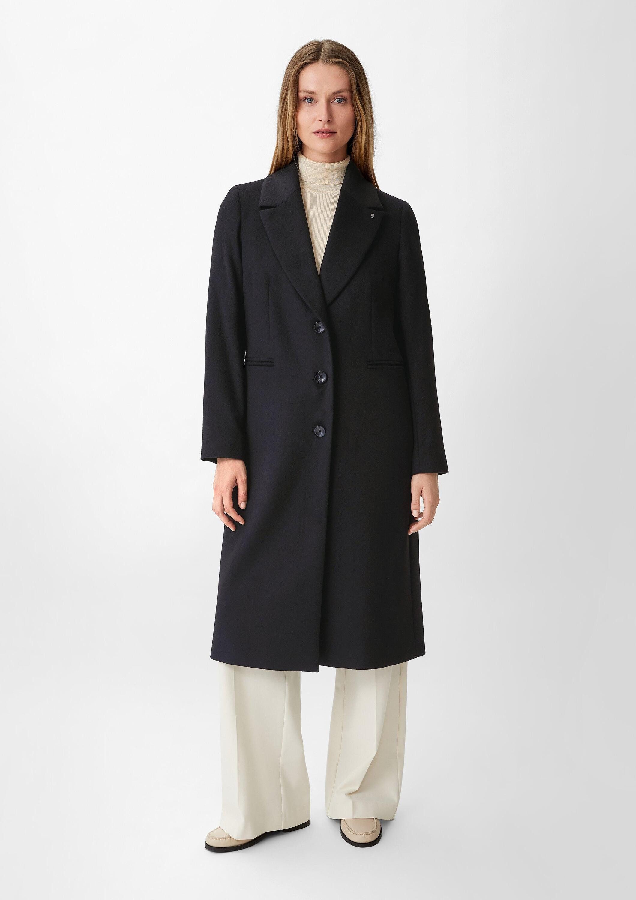 comma Funktionsmantel Outdoor-Mantel Mantel aus Viskosemix