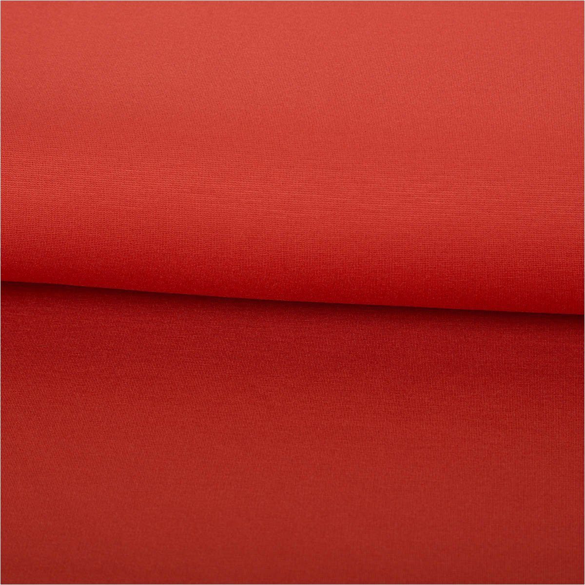 SCHÖNER LEBEN. Stoff Viskosestoff Meterware Romanit Jersey Punta Royal dunkel orange 1,5m