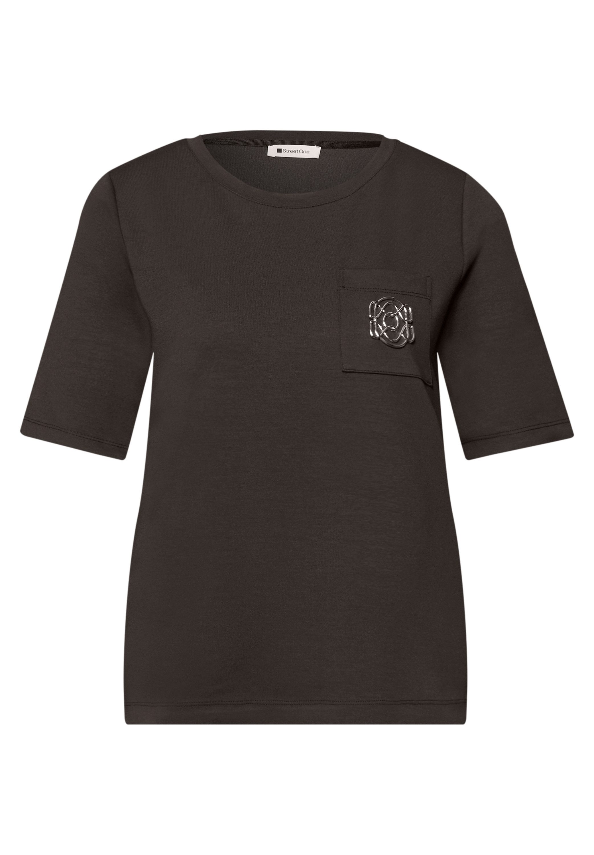 STREET ONE T-Shirt Rundhalsausschnitt – Bild 4 von 5