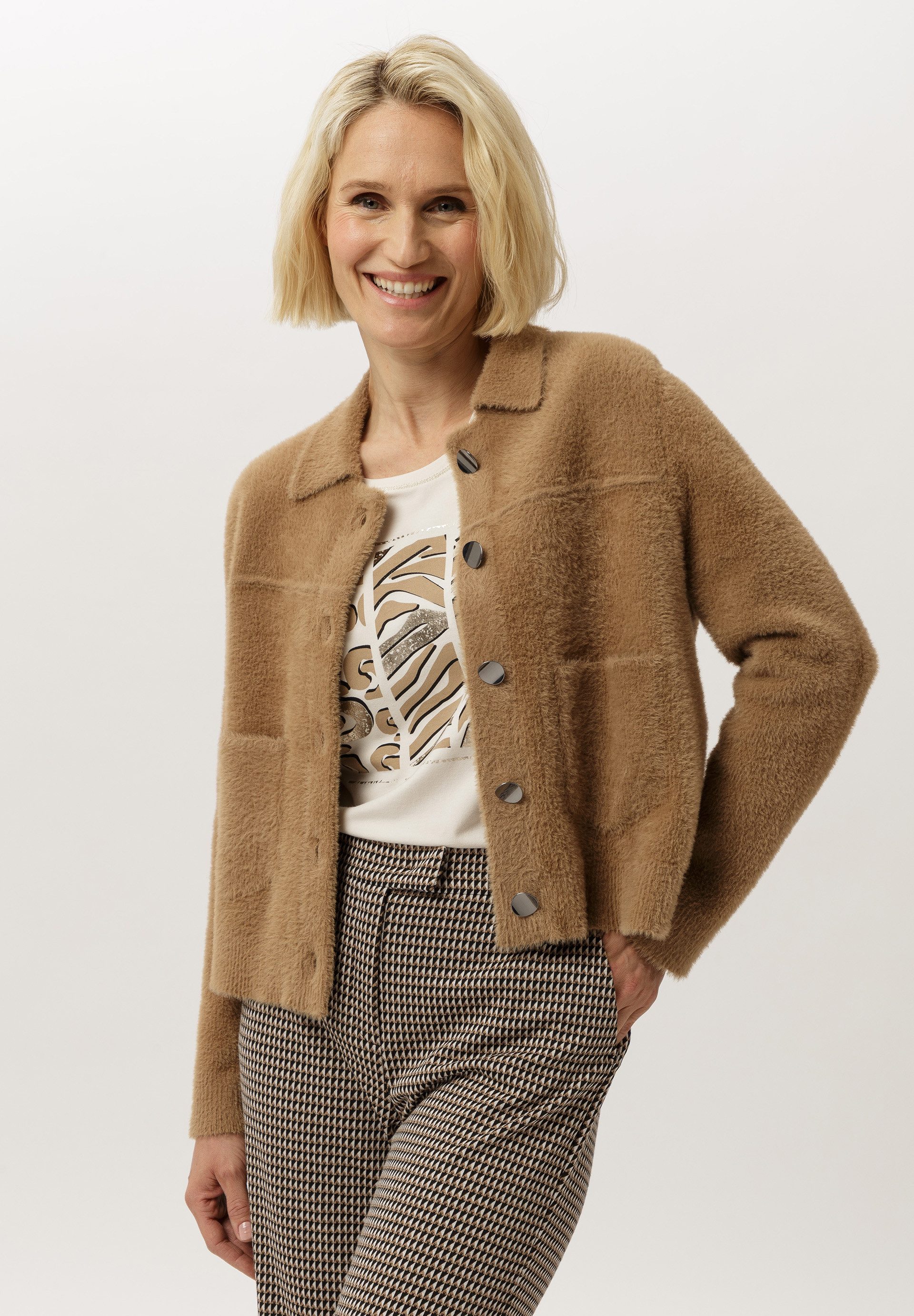 Cardigan mit supersofter Haptik