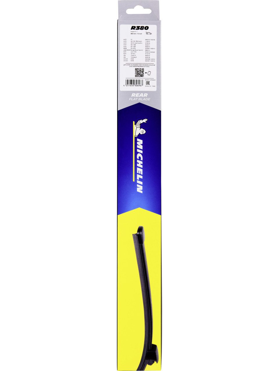 Michelin Scheibenwischblätter Michelin Scheibenwischer Heck R380 380mm