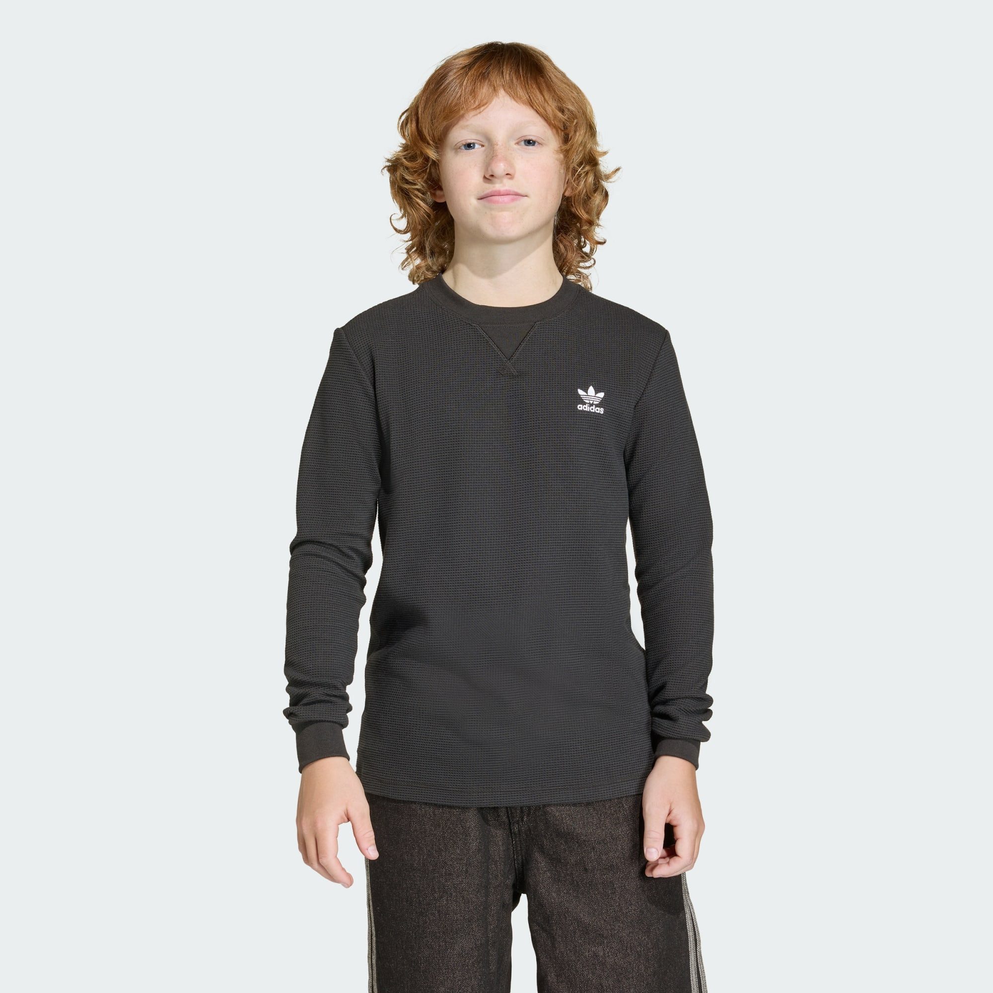 adidas Originals Langarmshirt REGULAR WAFFLE LONGSLEEVE (1-tlg)