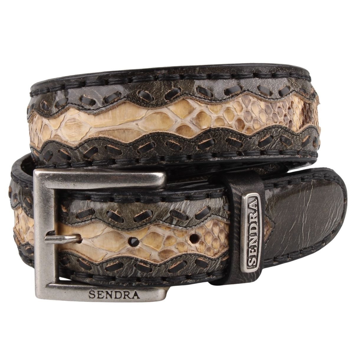 Sendra Boots Ledergürtel 8347-Denver-Python günstig online kaufen