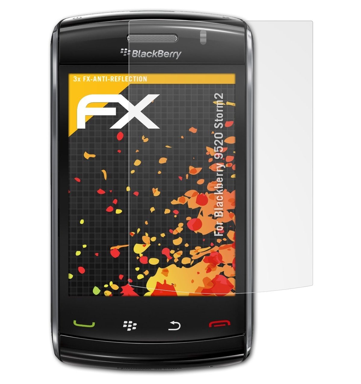 Schutzfolie für Blackberry 9520 Storm2