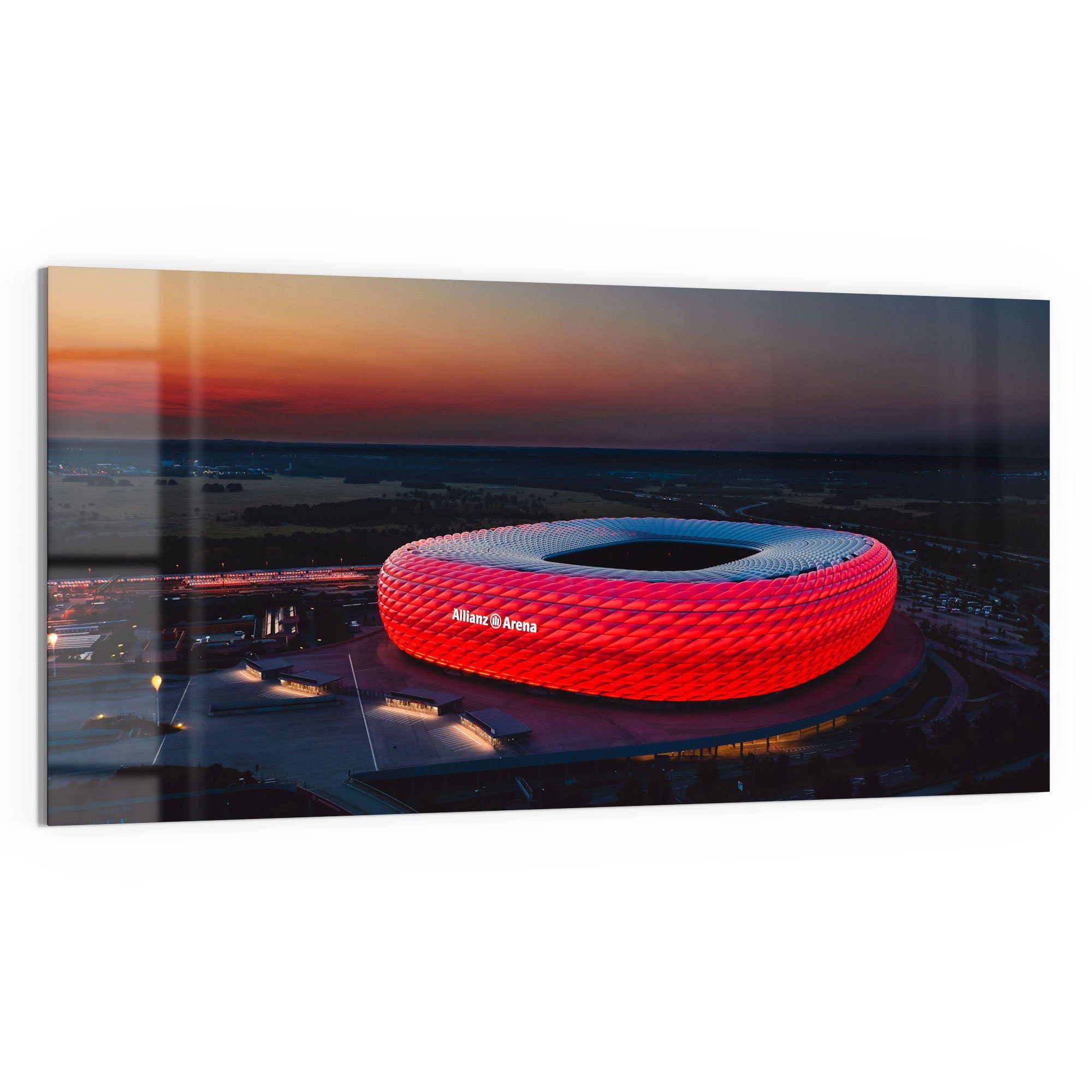 DEQORI Glasbild 'Allianz Arena, München', 'Allianz günstig online kaufen