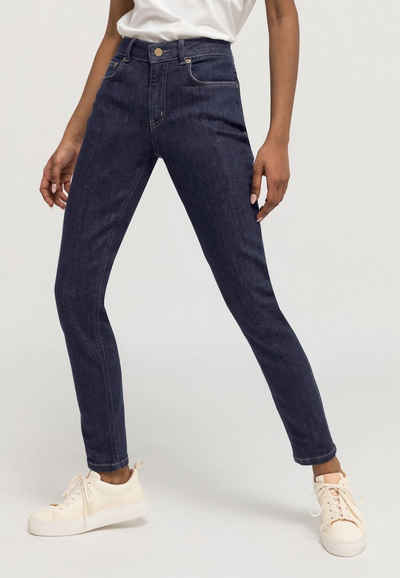 Hessnatur 5-Pocket-Jeans Lina Mid Rise Skinny Fit aus Bio-Denim (1-tlg)