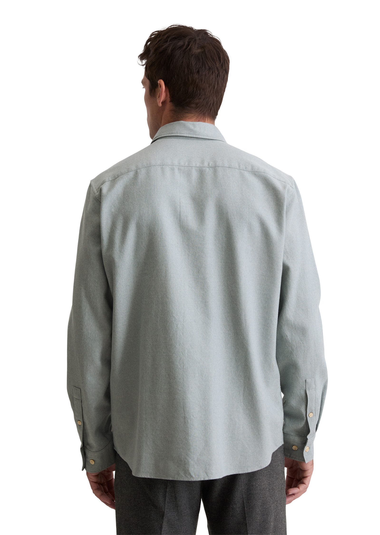 Marc O'Polo Businesshemd sanft meliert günstig online kaufen