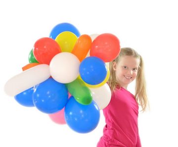 Idena Luftballon Idena 8630433 - Luftballons XXL-Pack, 150 Stück, Kindergeburtstag
