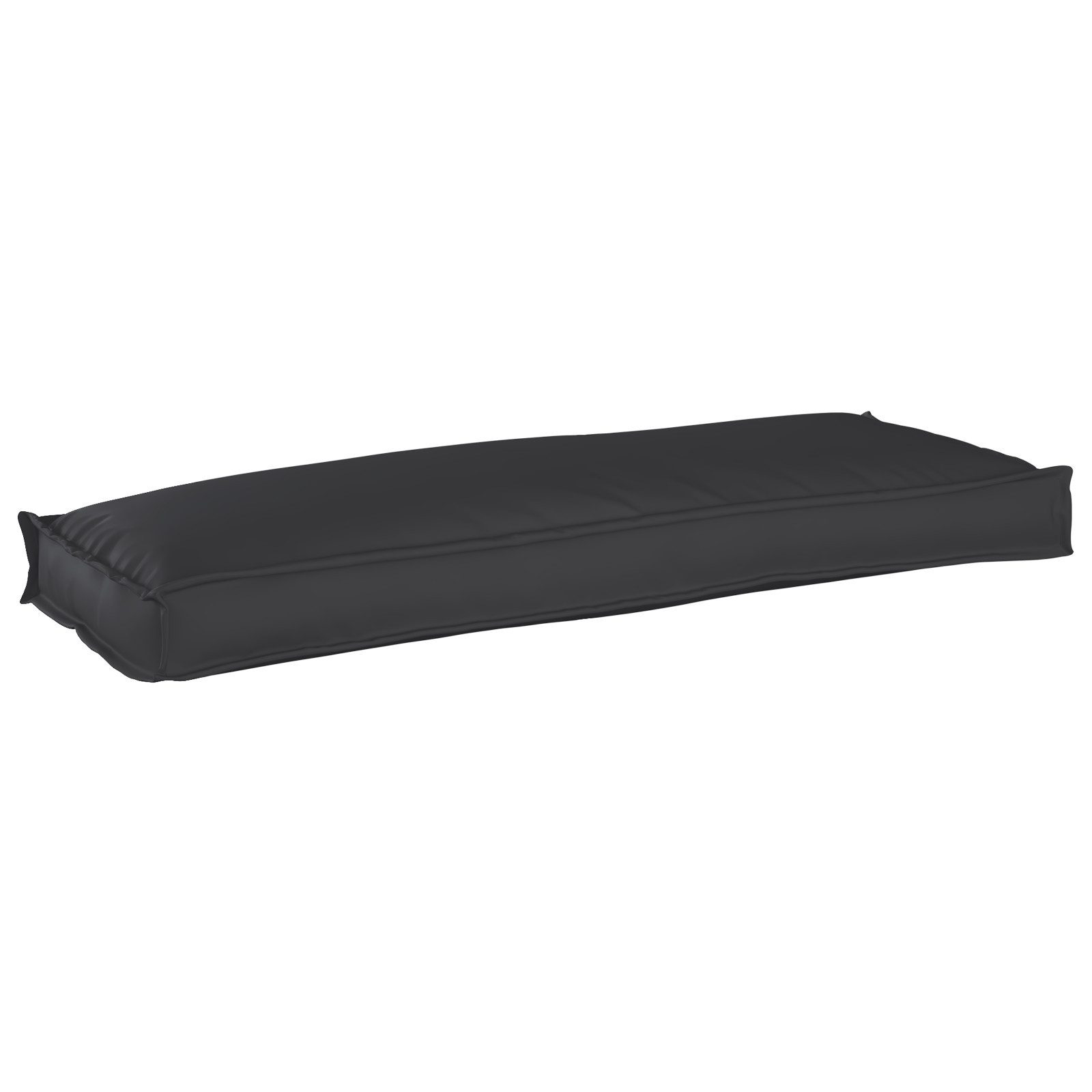 vidaXL Sitzauflage Pallet-Kissen für Bank Schwarz günstig online kaufen