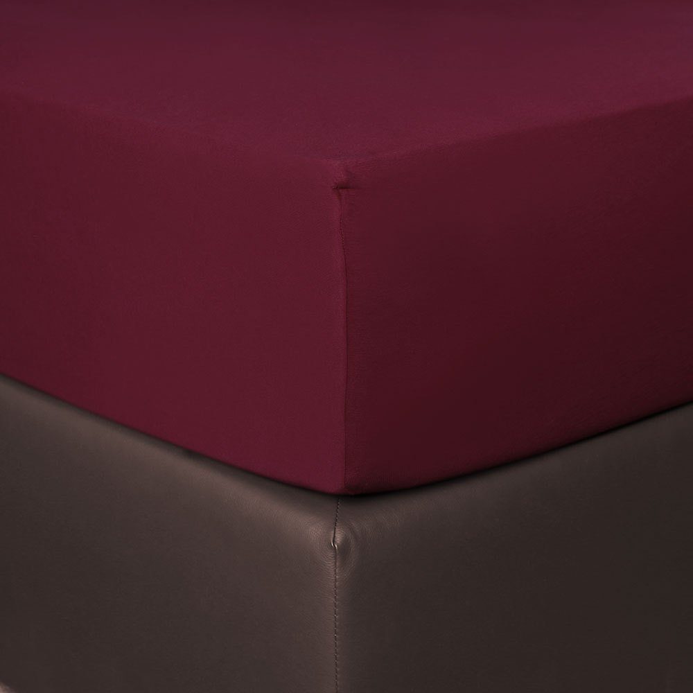 BETTWARENSHOP Spannbettlaken Boxspring, Jersey, Gummizug: Rundumgummi, günstig online kaufen