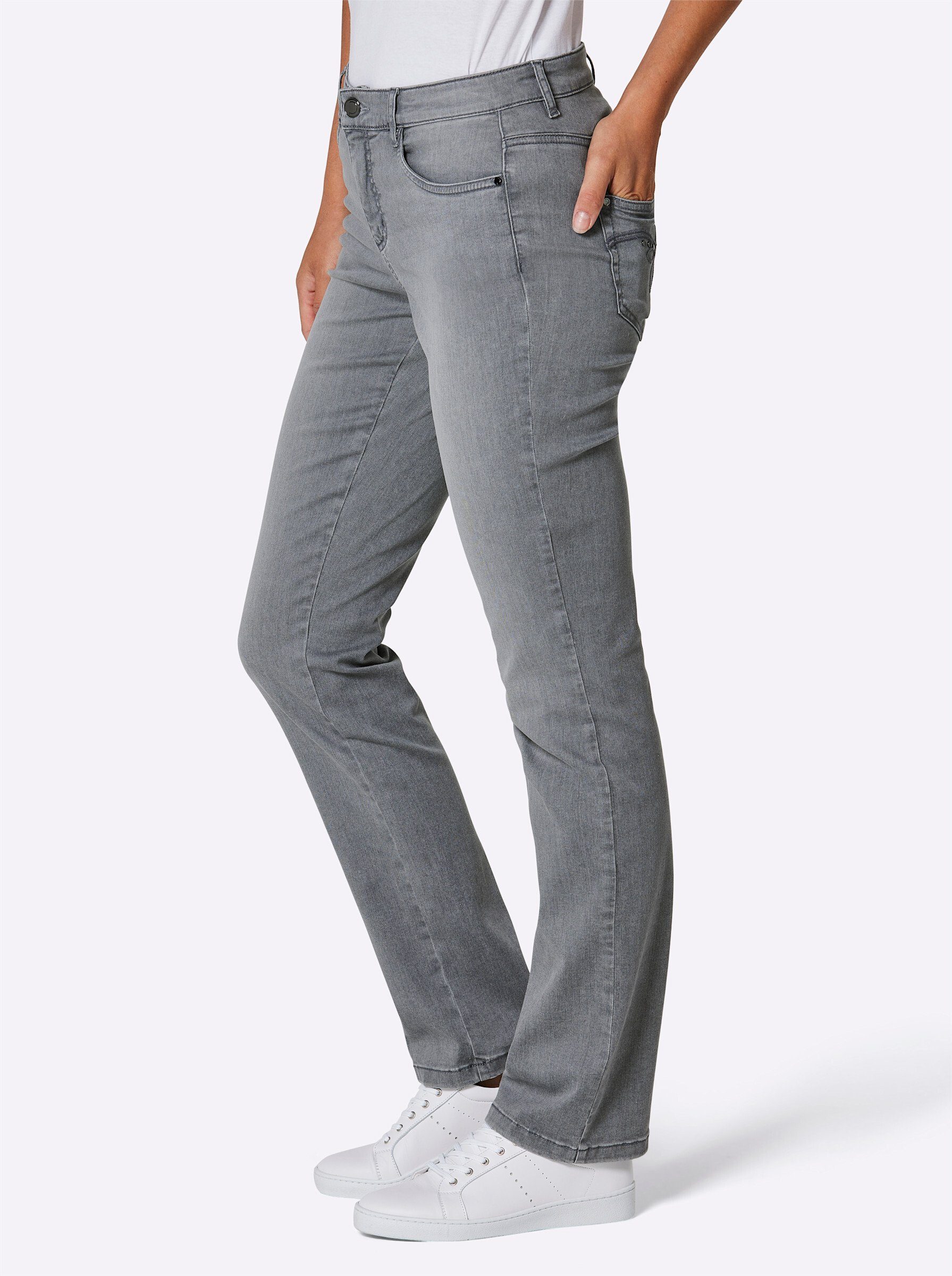 denim Bequeme Jeans creation grey L