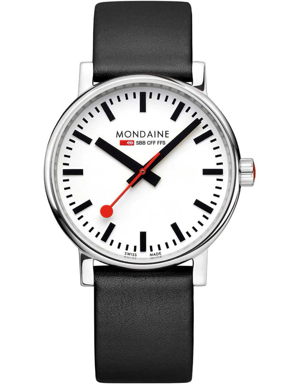 MONDAINE Quarzuhr Mondaine MSE.40110.LBV Herrenuhr Evo2 40mm 3ATM Mondaine MSE.40110.LBV Herrenuhr Evo2 40mm 3ATM