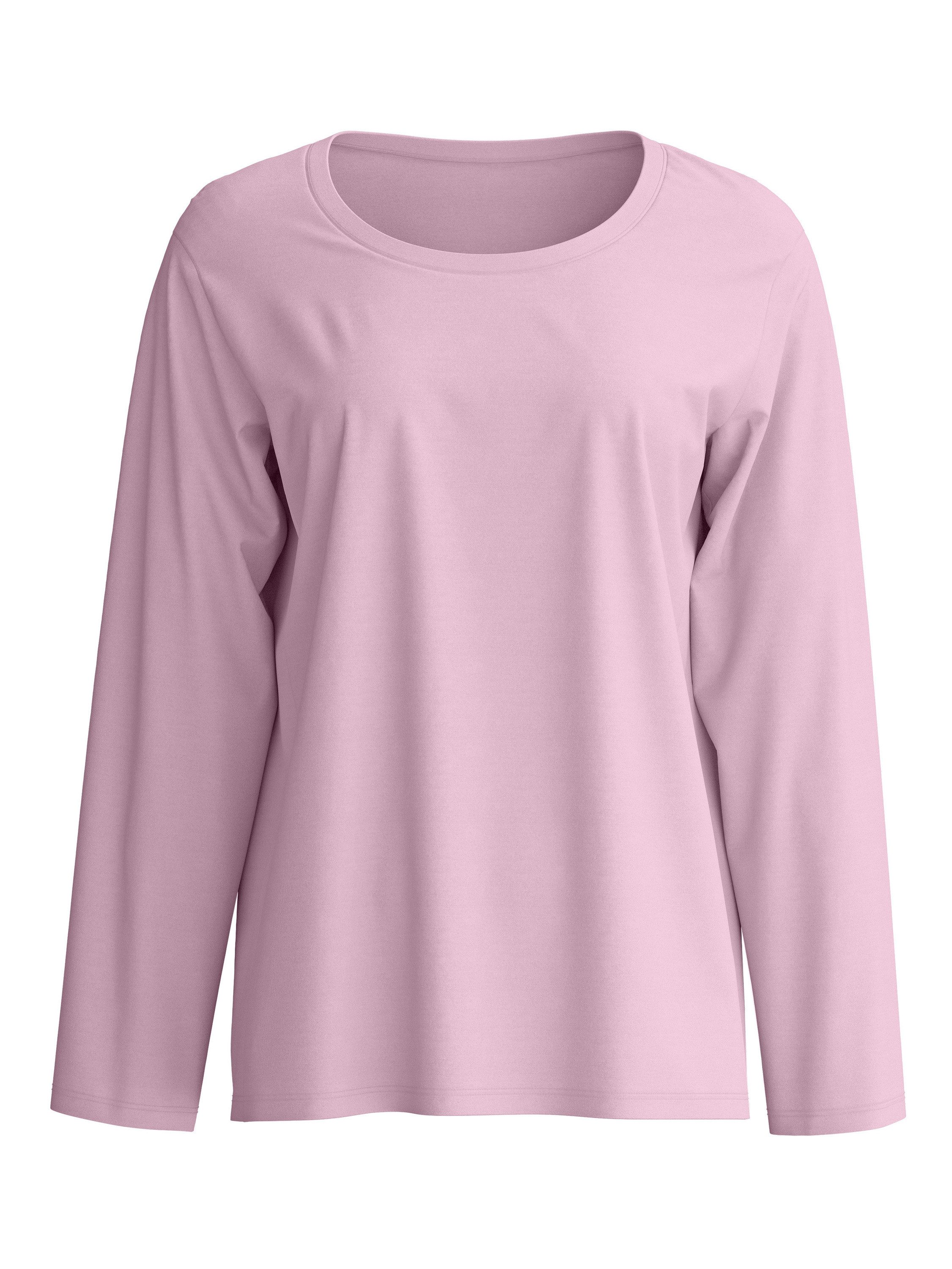 CALIDA Langarmshirt DEEPSLEEPWEAR Balancing Damen (1-tlg) seidig weich, temperaturausgleichend, elastisch