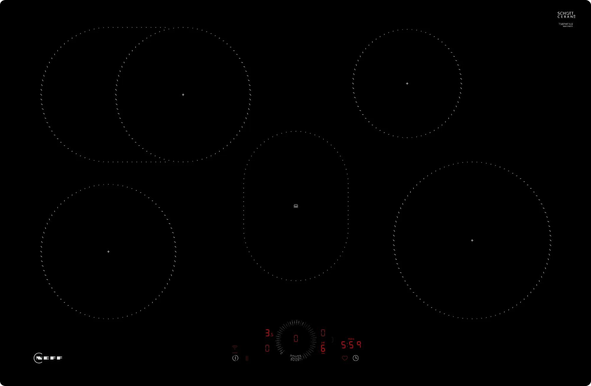 Induktions-Kochfeld T58PHF1L0 NEFF 70 N