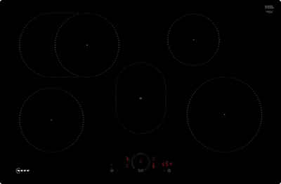 NEFF Induktions-Kochfeld N 70 T58PHF1L0, mit virtueller Twist Touch® Bedienung