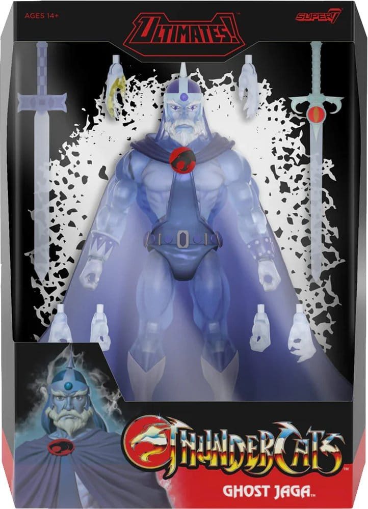 Super7 Actionfigur Thundercats Ultimates Actionfigur Ghost Jaga