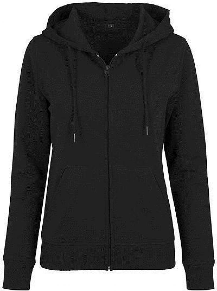 Build Your Brand Sweatjacke Damen Terry Zip Hoody