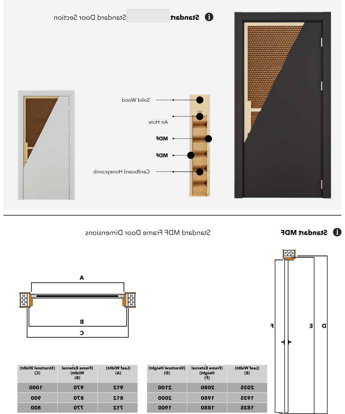 Xlmoebel Zimmertür Schwarze Designer Innertür - Luxuriöse Kompletttür (Kompletttür), Made in Europa