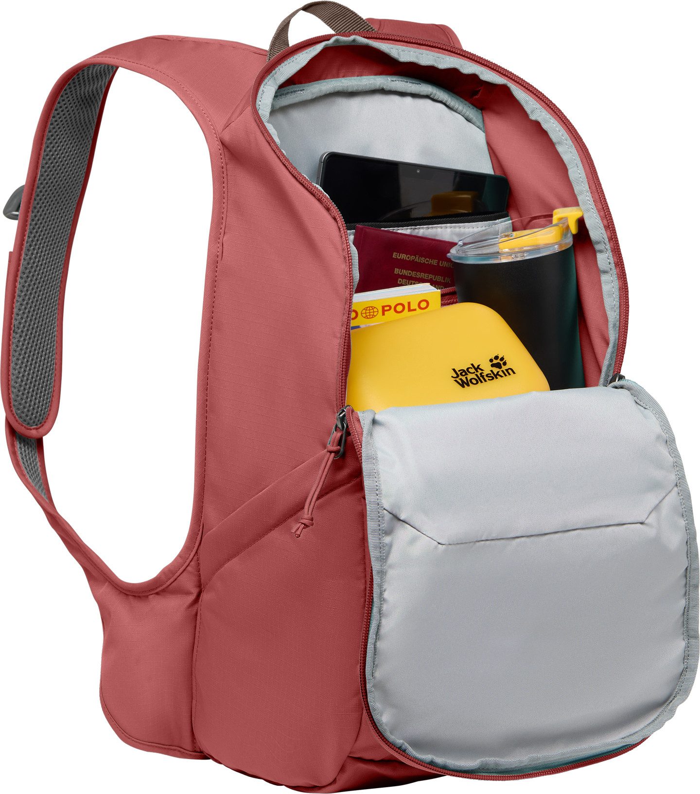 Jack Wolfskin Rucksack SERENE, 18 L Volumen, mit Hülle für elektronische Geräte