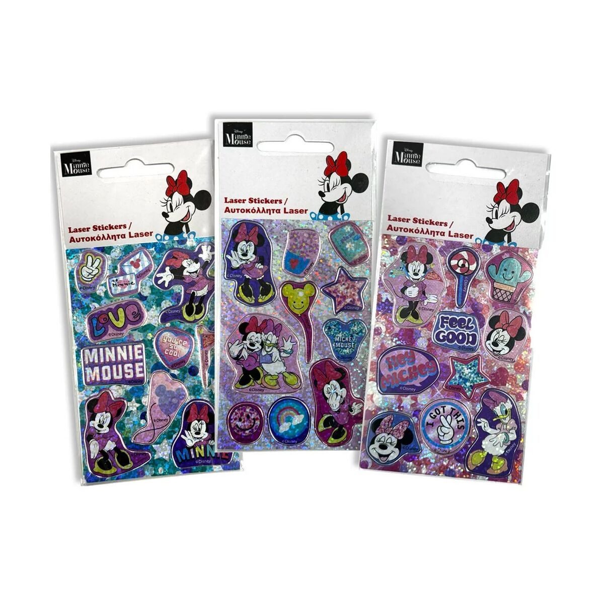 Disney Kreativset Disney Minnie Smiles Hologramm Aufkleber Set