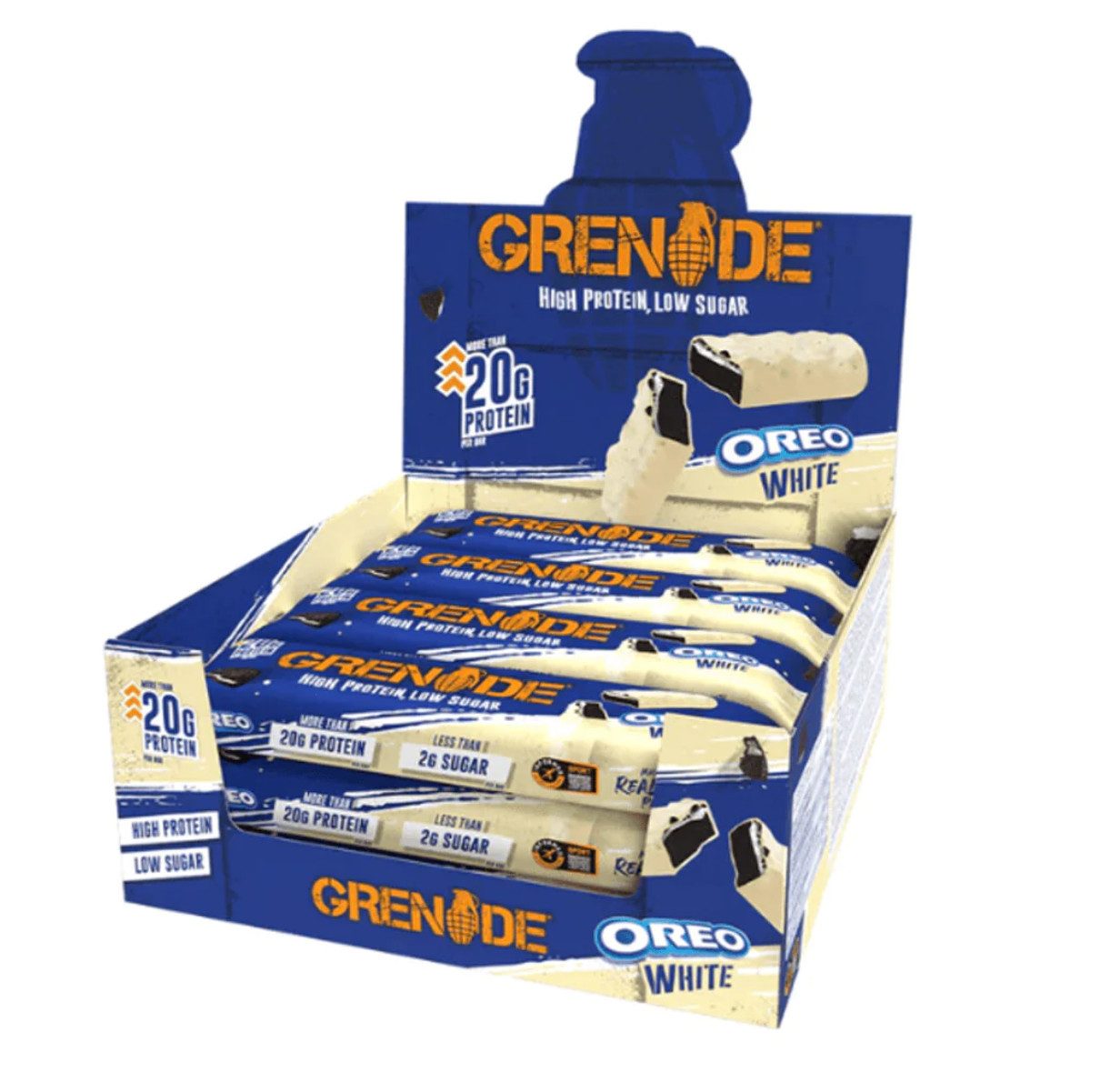 Grenade B.V., Malahide Road, Coolock, Dublin 5, Ireland Proteinriegel Bar Proteinbar Carb Killa Box (12x60g), Grenade Proteinriegel, Bar, 12 er Multipack à 12 St.