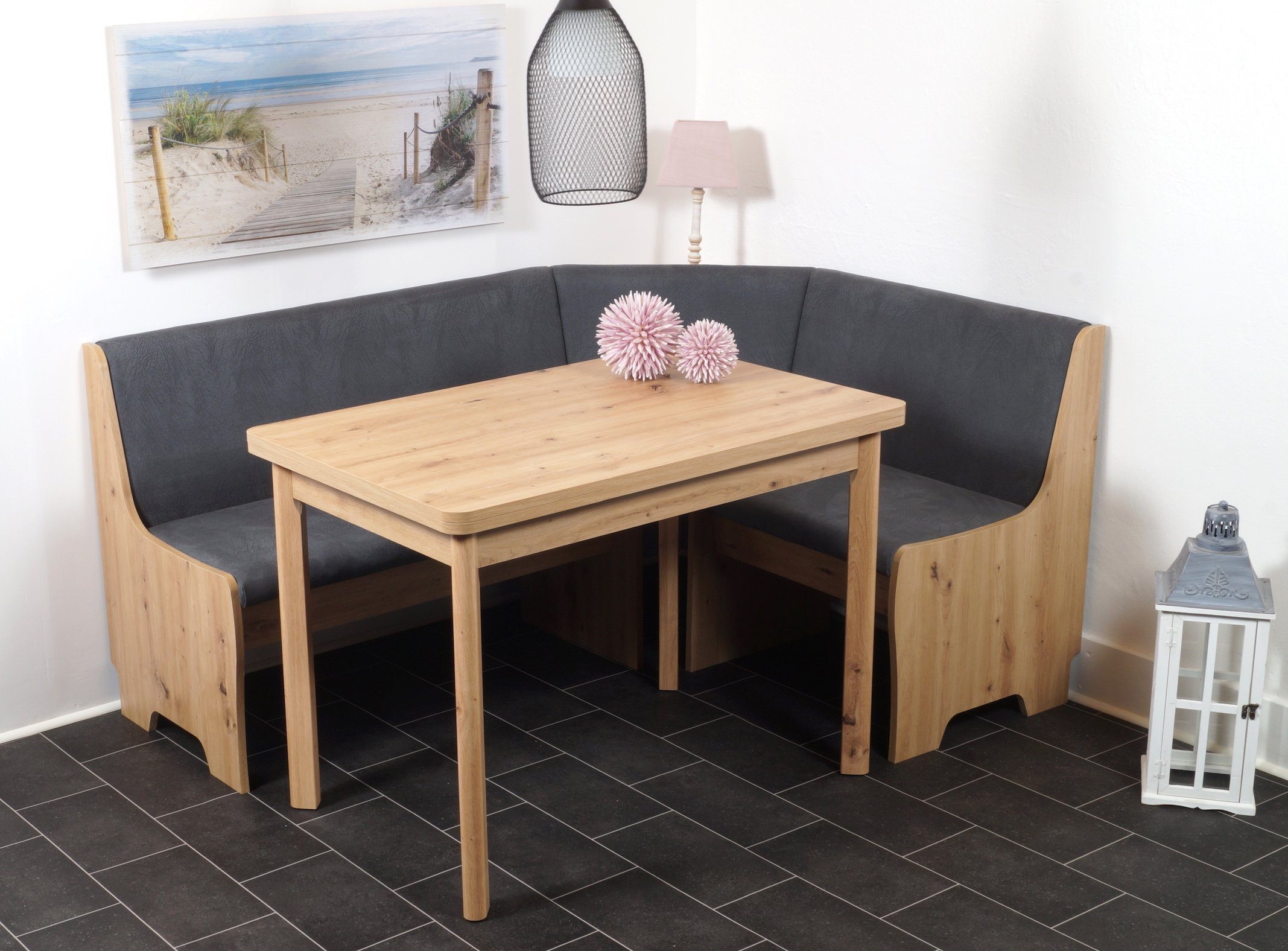 Stolebaenk Eckbankgruppe Bremen PENITI, (Eckbank Set, 1xEckbank