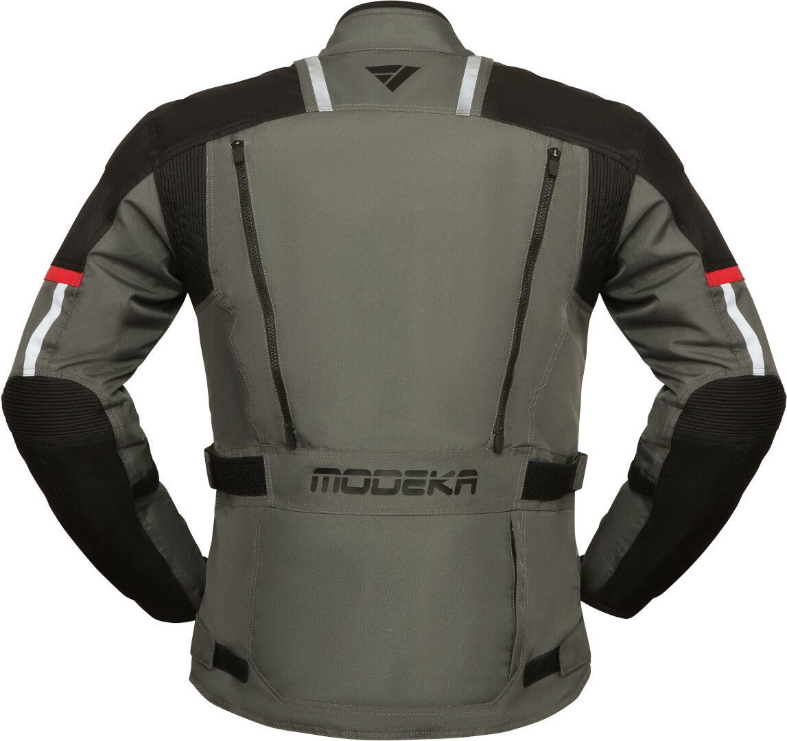Modeka Motorradjacke Raegis Motorrad Textiljacke Rückenprotektor enthalten, günstig online kaufen