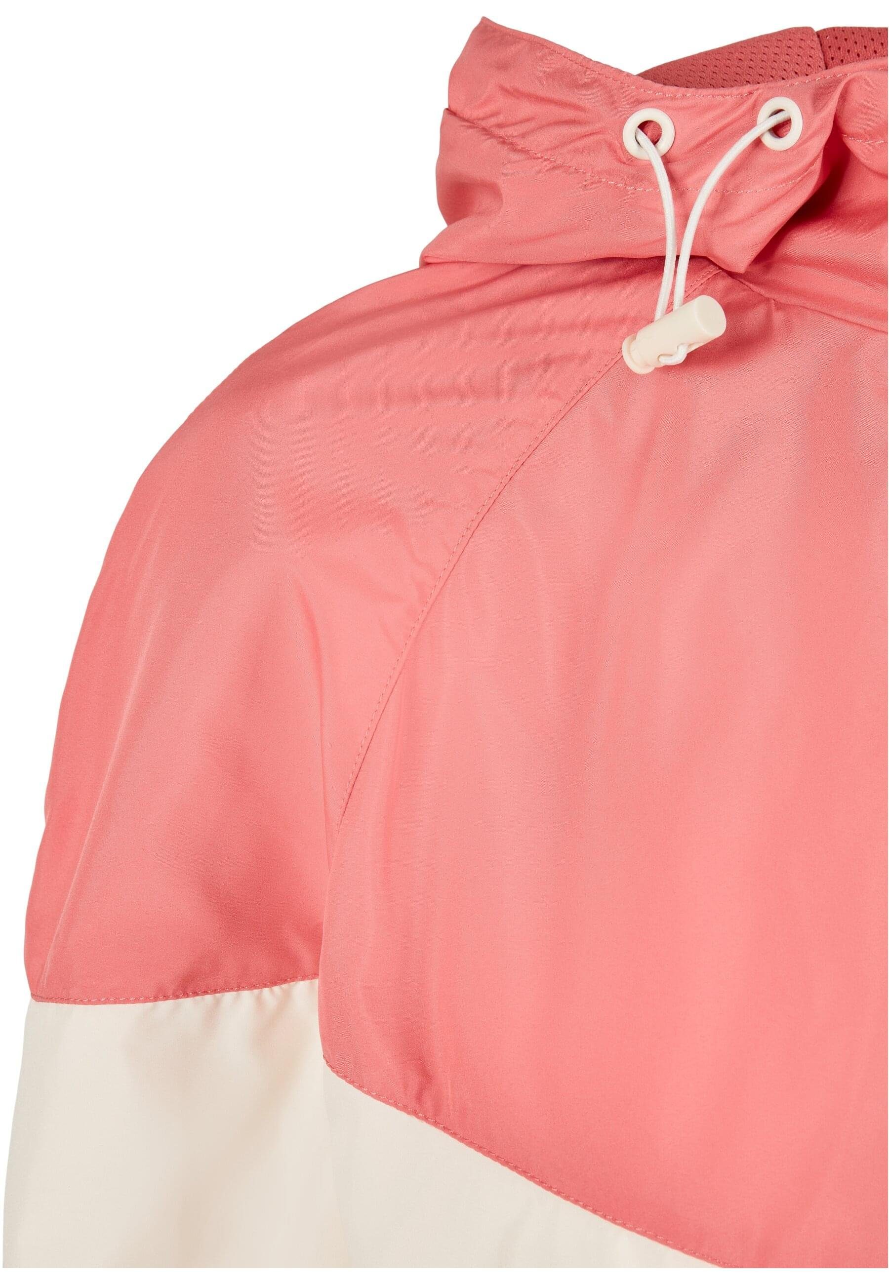 URBAN CLASSICS Sommerjacke Damen Windbreaker palepink/whitesand Ladies (1-St) Arrow