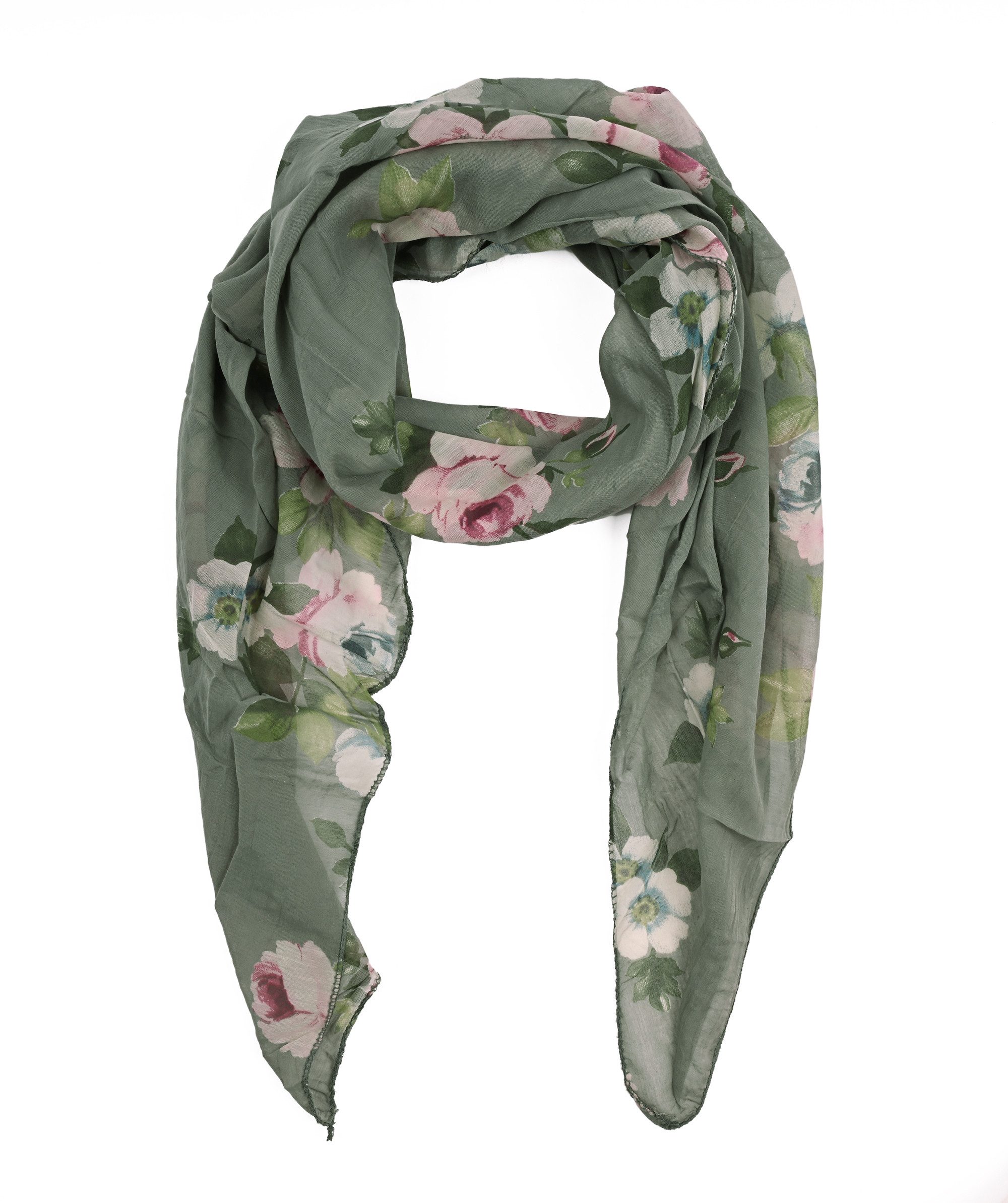 Goodman Design Modeschal Schrägschal mit Blumenmuster günstig online kaufen