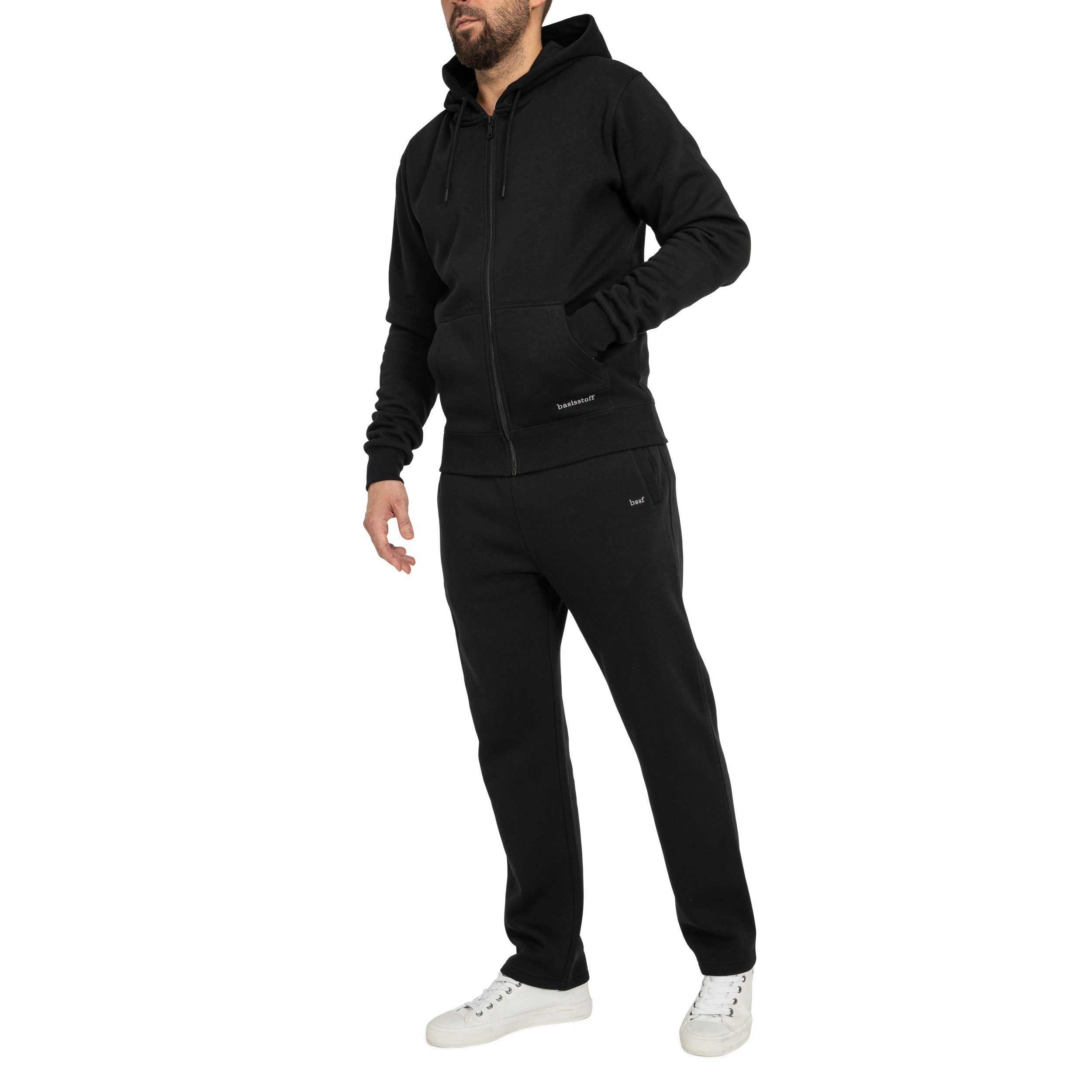 Basisstoff Jogginganzug Laufkumpel Herren Jogging Anzug Trainingsanzug Hausanzug