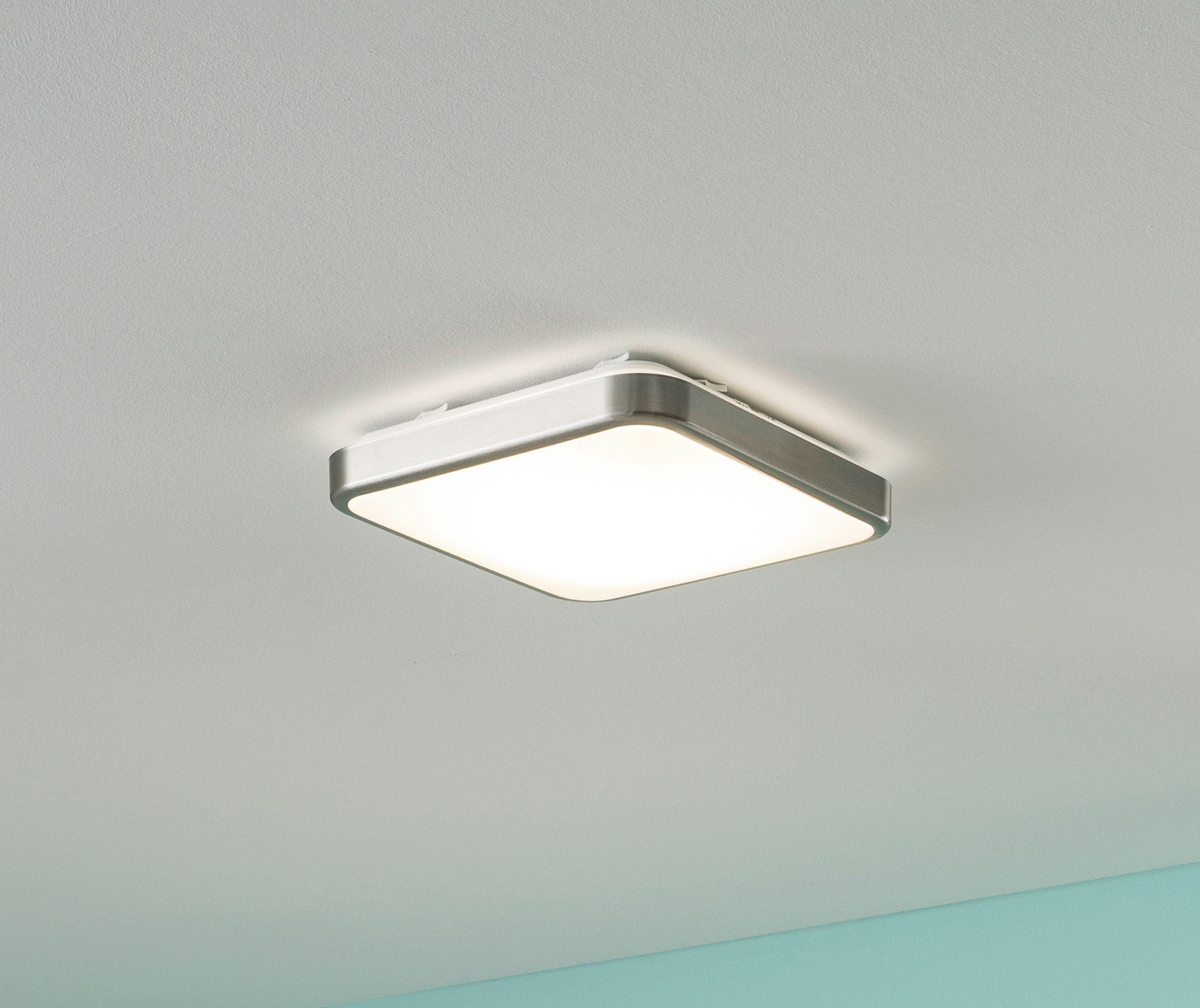 EGLO Wandleuchte integriert, Badleuchte Badezimmerlampe, fest Warmweiß, 1500 Deckenlampe LED MANILVA, IP44, Badlampe, Lumen