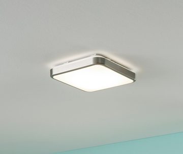 EGLO Wandleuchte MANILVA, LED fest integriert, Warmweiß, Deckenlampe IP44, Badezimmerlampe, Badlampe, 1500 Lumen, Badleuchte