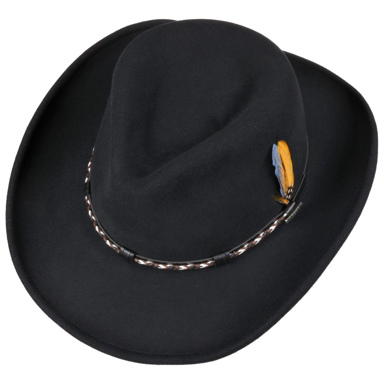 Stetson Cowboyhut (1-St) Rodeohut mit Lederband, Made in USA